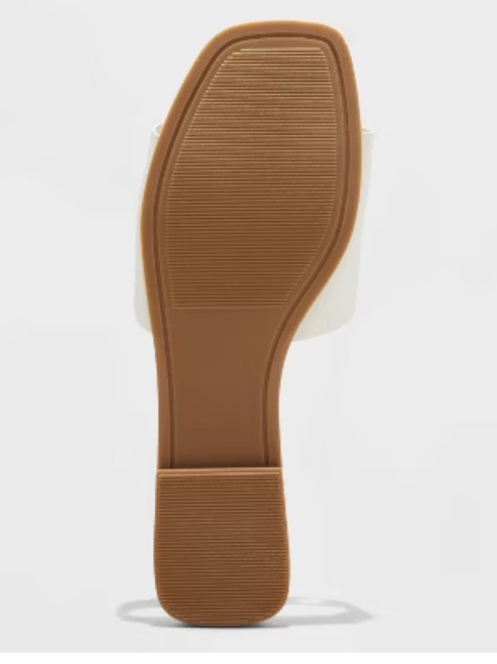 Women's Deidra Slide Sandals - a New Day™ White sz 7.5 NEW - Picture 3 of 4